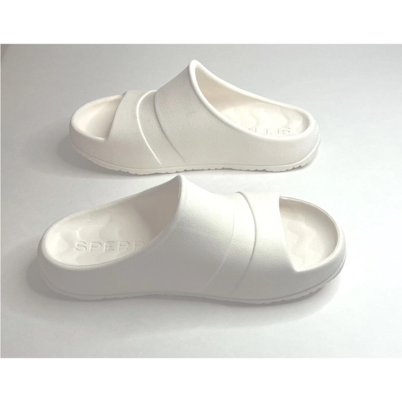 Sperry Women's White Slide Sandals - Picture 8 of 8
